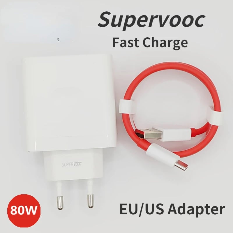 80W nabíječka SuperVooc pro OnePlus Nord 2 9 9T Fast Warp Charge Napájecí adaptér typu C pro OnePlus 9 10 Pro Nord 8T 8 GT Ace