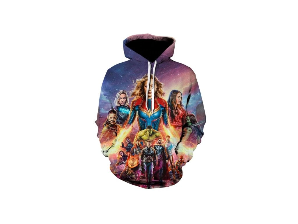Mikina 3D Avengers Kapitán marvel