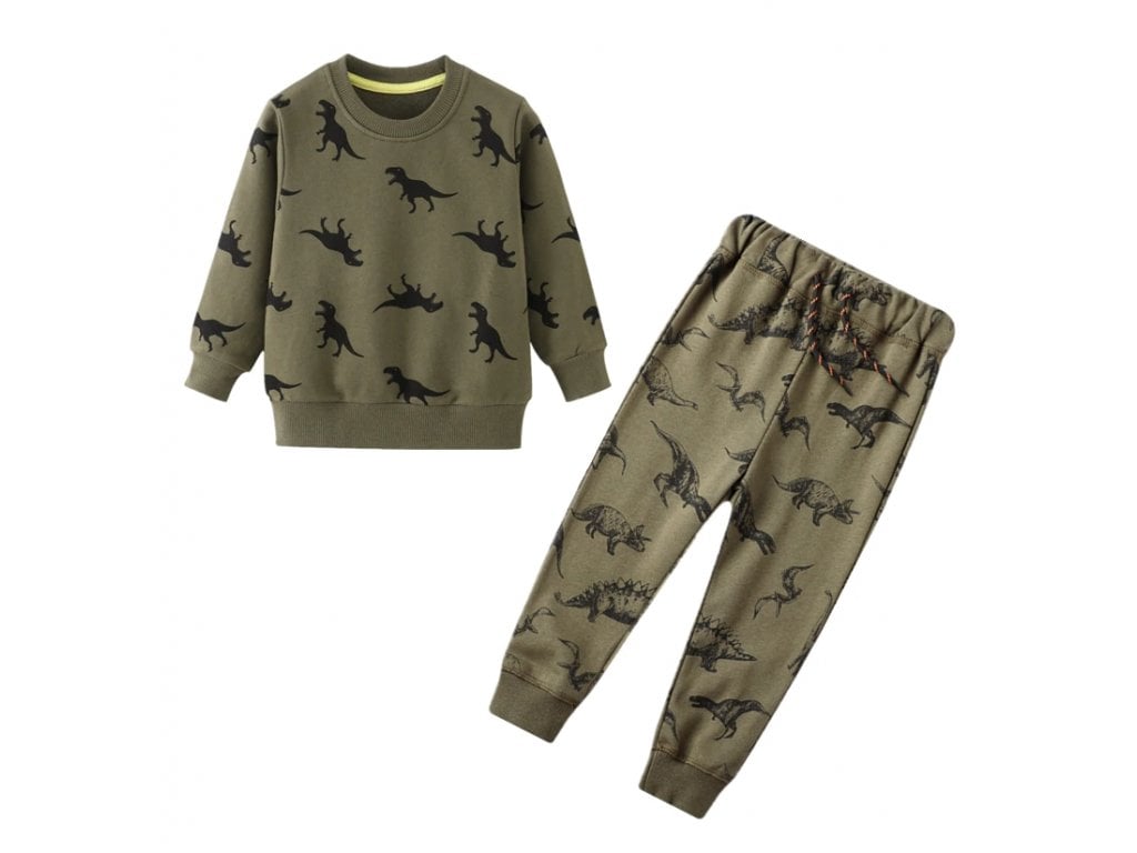 Dětský set mikina a tepláky T-rex