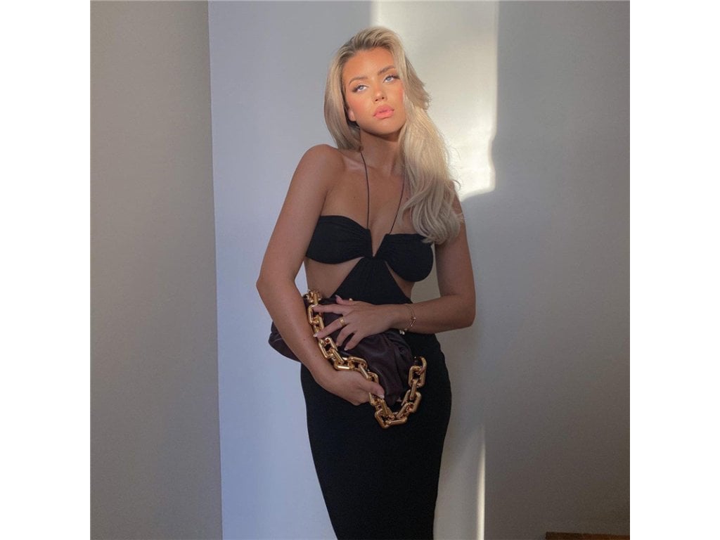 Sexy dámské šaty Klubové společenské šaty černé