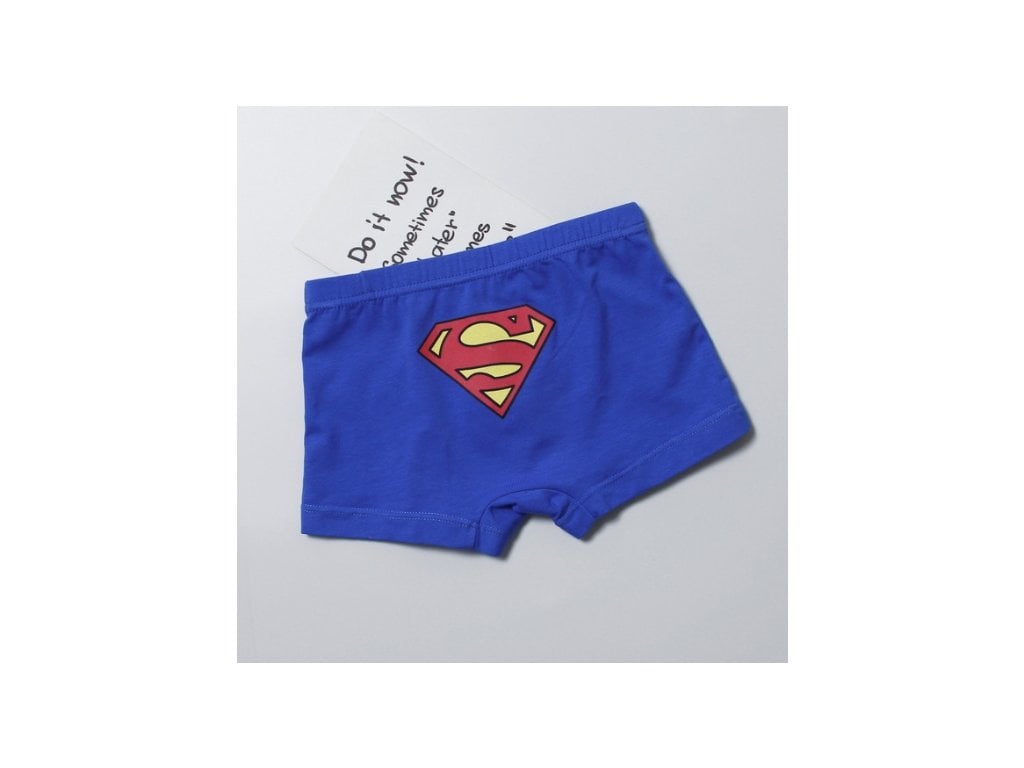 Dětské boxerky Superman modré