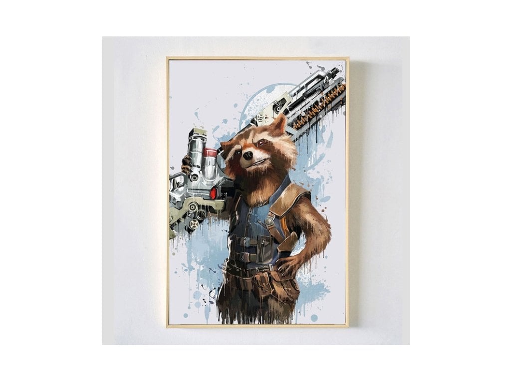 Plakát Rocket Strážci galaxie