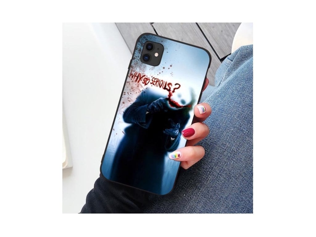 Kryt Joker proč tak vážně na Iphone 11 Pro Max 6 6S 7 7plus 8 8Plus X XS MAX XR