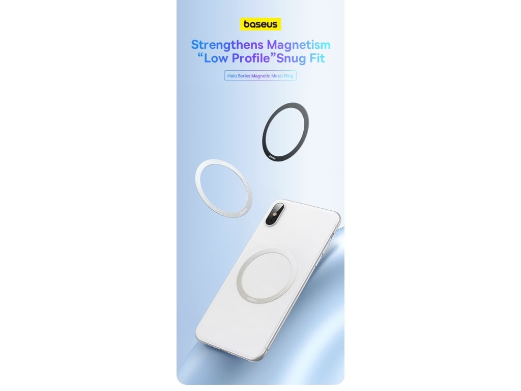 Magnetická kovová nálepka Magsafe Držák Iphone
