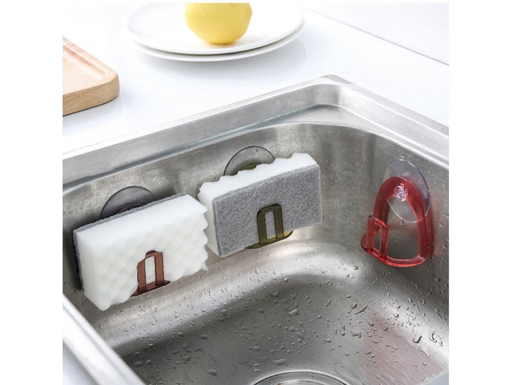 Přísavný držák na houbu mýdlo do kuchyně, koupelny