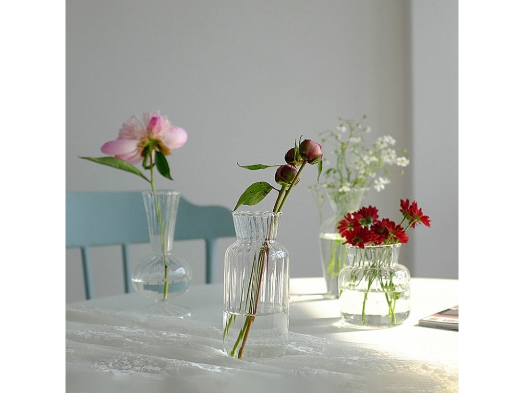 Skleněné vázy Stolní květinová váza
