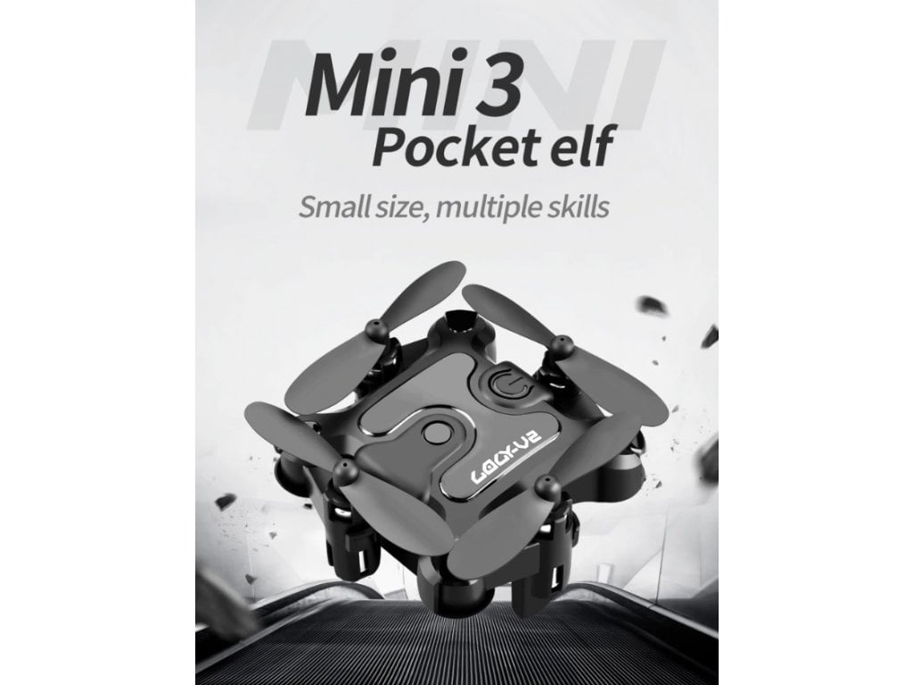 Mini Drone s HD kamerou RC Kvadrokoptéra WiFi