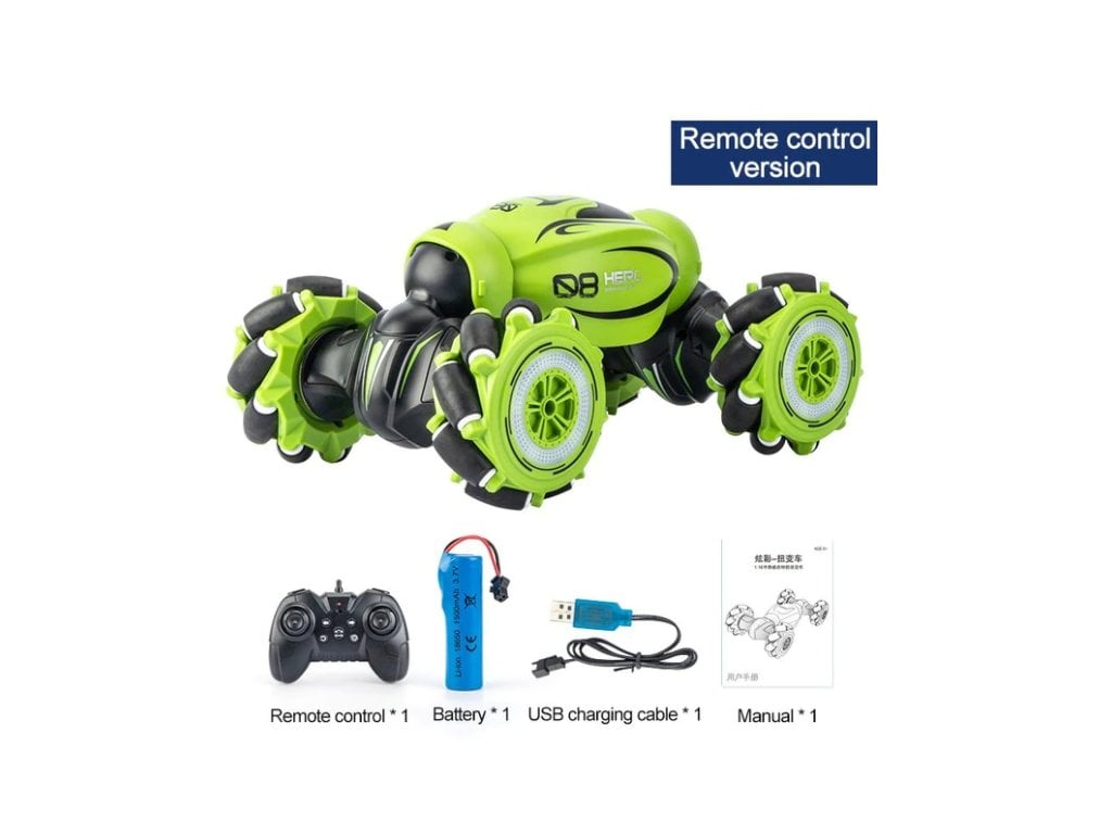 RC auto na Dálkové ovládání Drift zelené