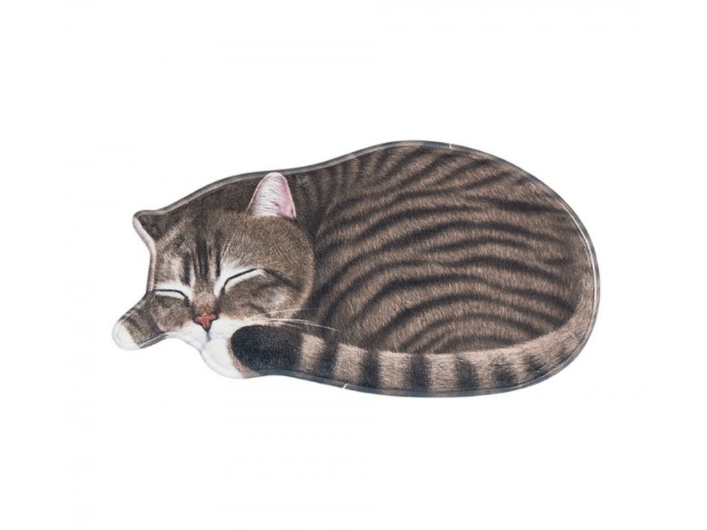 Speciálně tvarovaná podložka kočka