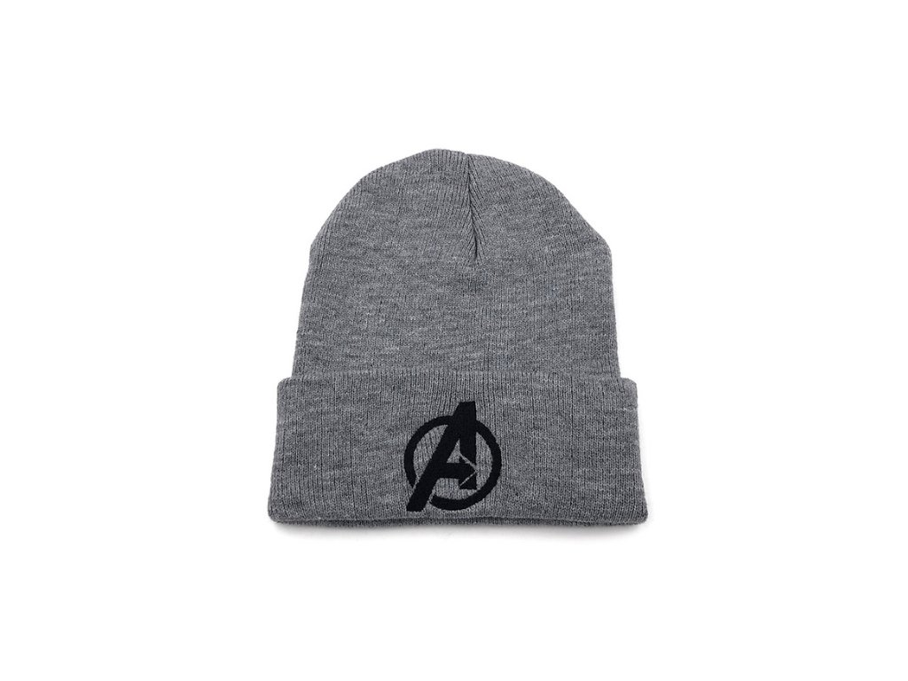 Zimní Čepice Avengers šedá