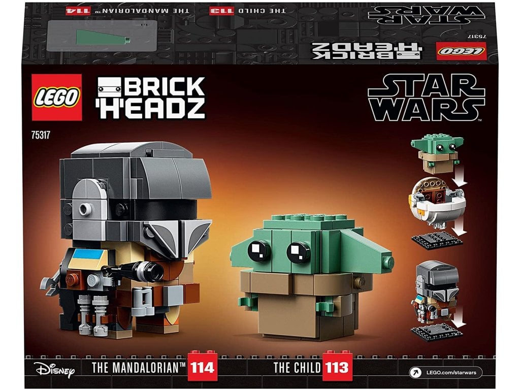 LEGO 75317 Star Wars - Mandalorian a dítě, stavebnice Baby Yoda