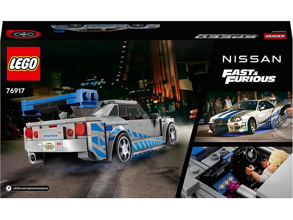 LEGO 76917 Speed Champions 2 Rychle 2 zběsile Nissan Skyline GT-R