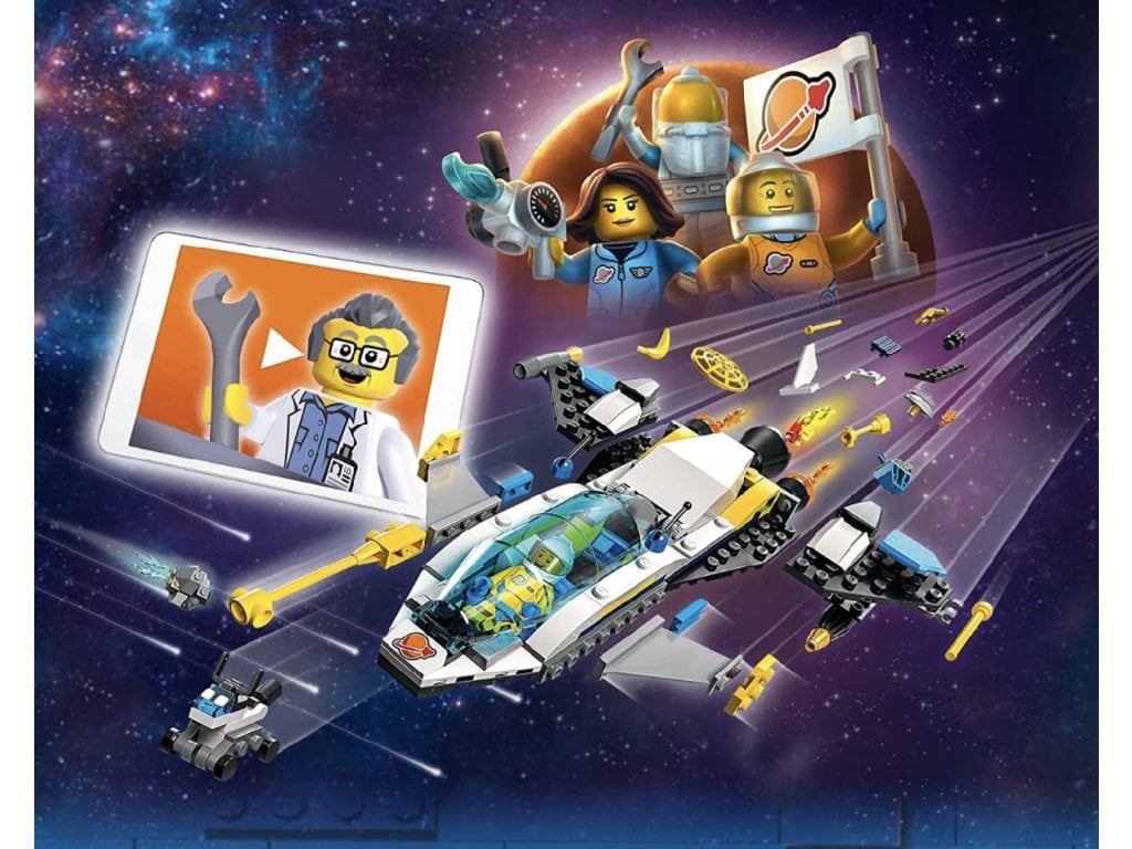 LEGO City vesmírné lodi Mars
