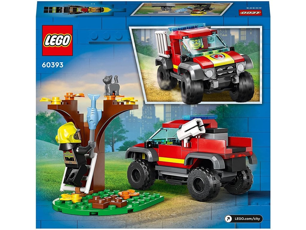 Sada LEGO 60393 City autíčko s hasičským motorem