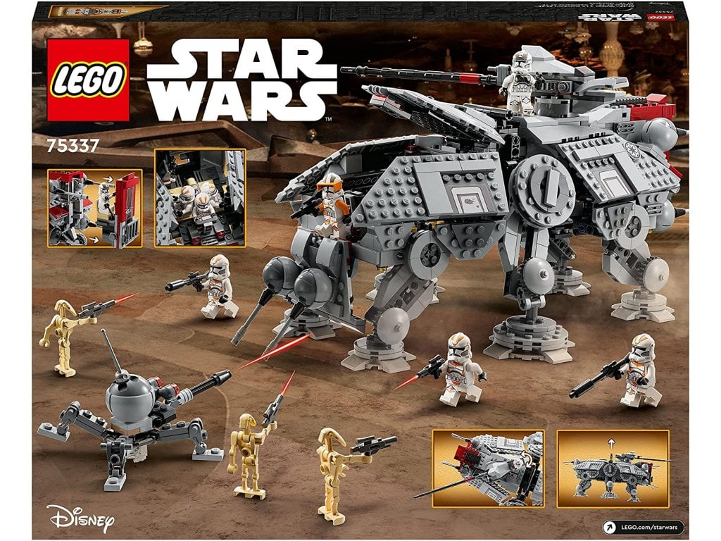Stavebnice LEGO 75337 Star Wars AT-TE Walker model