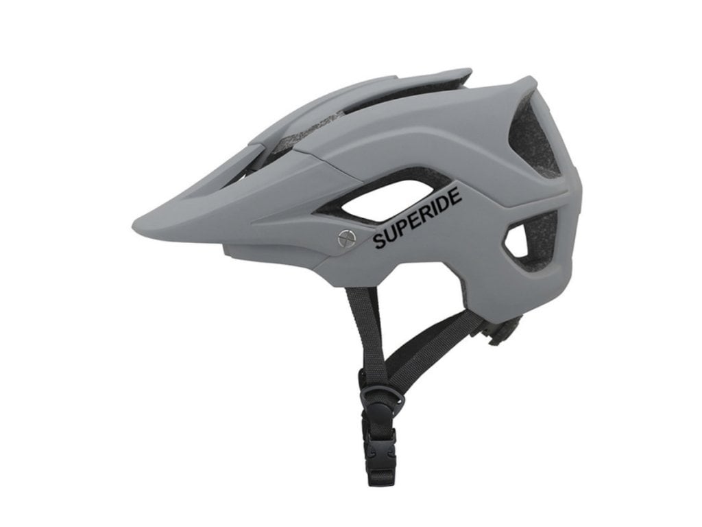 MTB cyklistická přilba Ultralehká SUPERIDE šedá