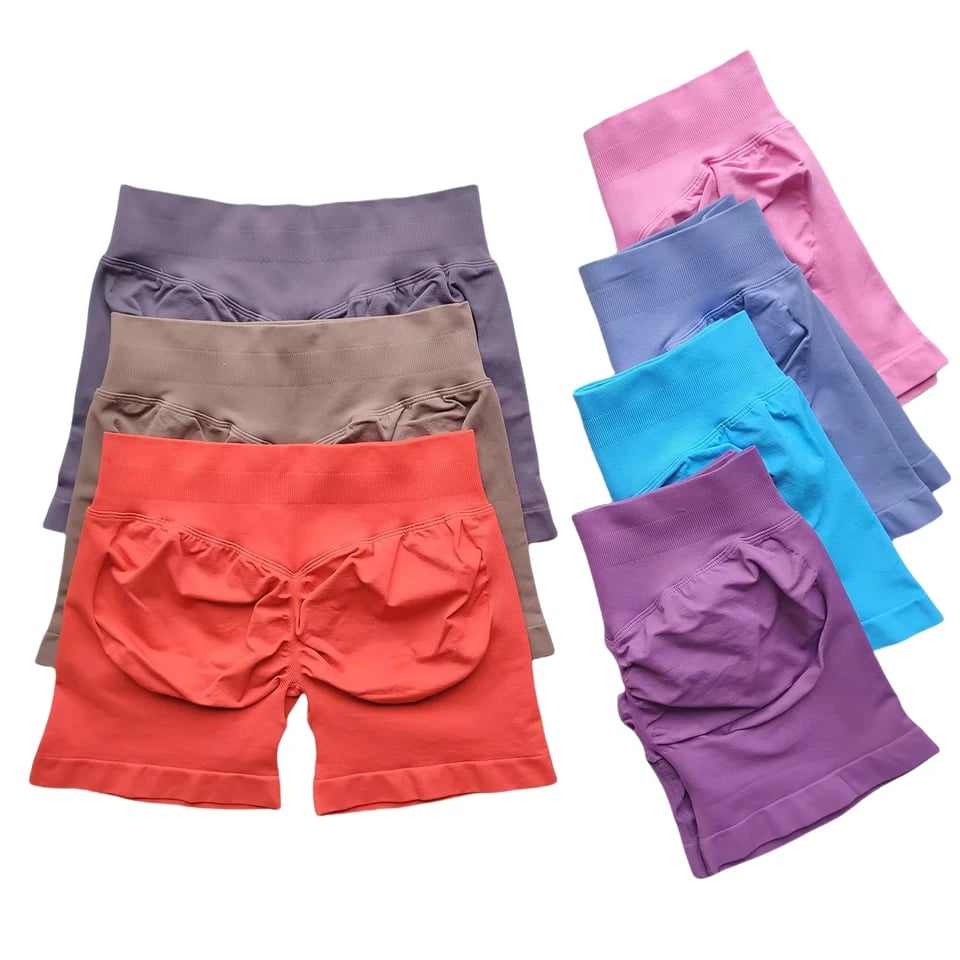 Dámské kraťasy na jógu s vysokým pasem, 11 cm, atletické, na běhání a cvičení, legíny