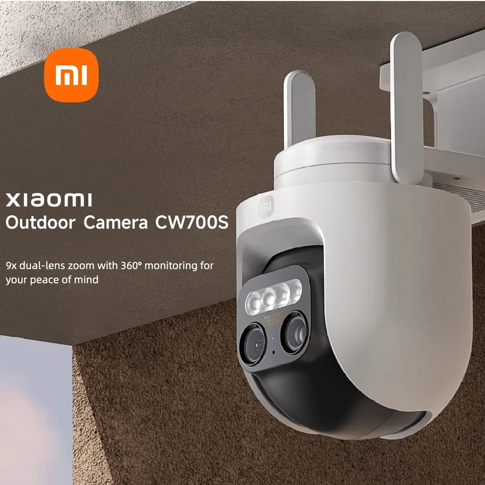 Venkovní bezpečnostní kamera 2,5K WiFi CCTV Noční vidění IP66 Voděodolná chytrá domácnost Upozornění na pohyb