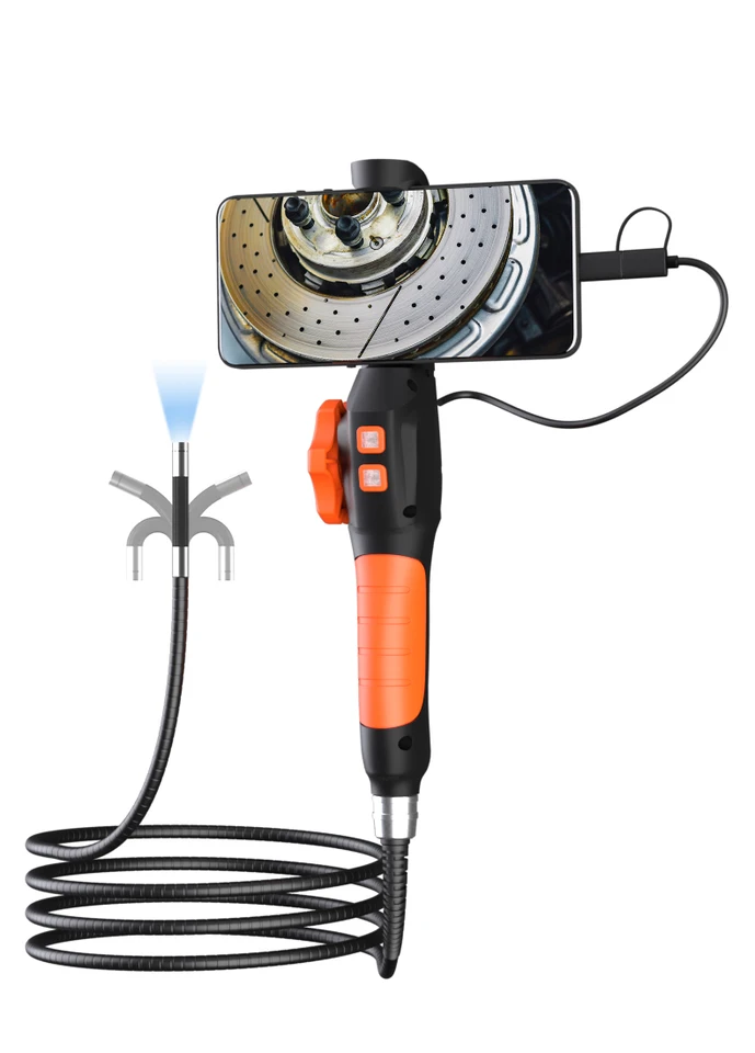 6mm digitální endoskopická kamera s kloubovým řízením pro inspekční boroskop pro telefon s Androidem