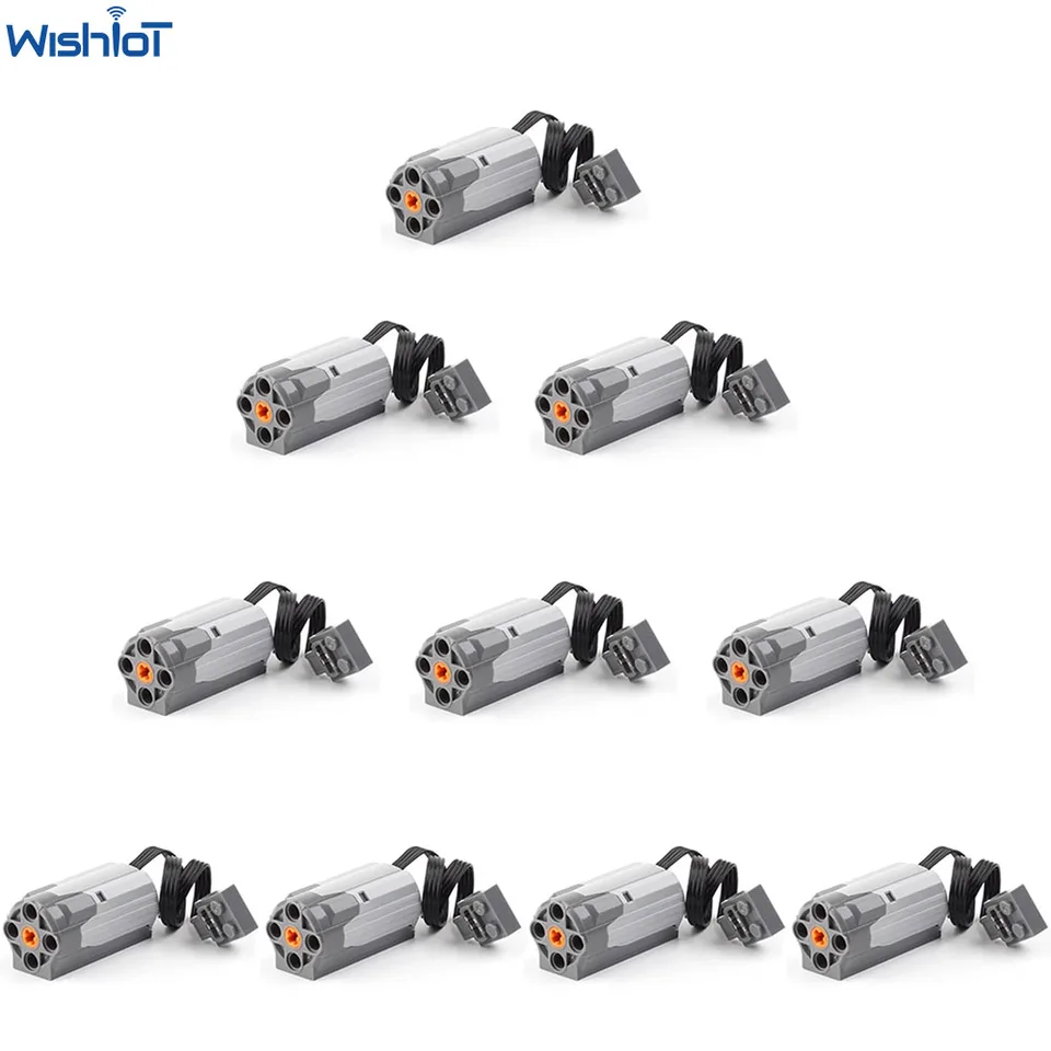 Elektromotor pro stavebnicová auta - kompatibilní výkonové funkce, rychlostní motor pro vozidla