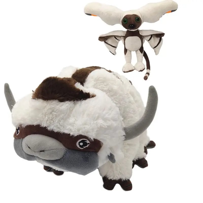45cm Avatar Appa Plyšová hračka - Měkký plyšový dárek pro děti, fanoušky anime