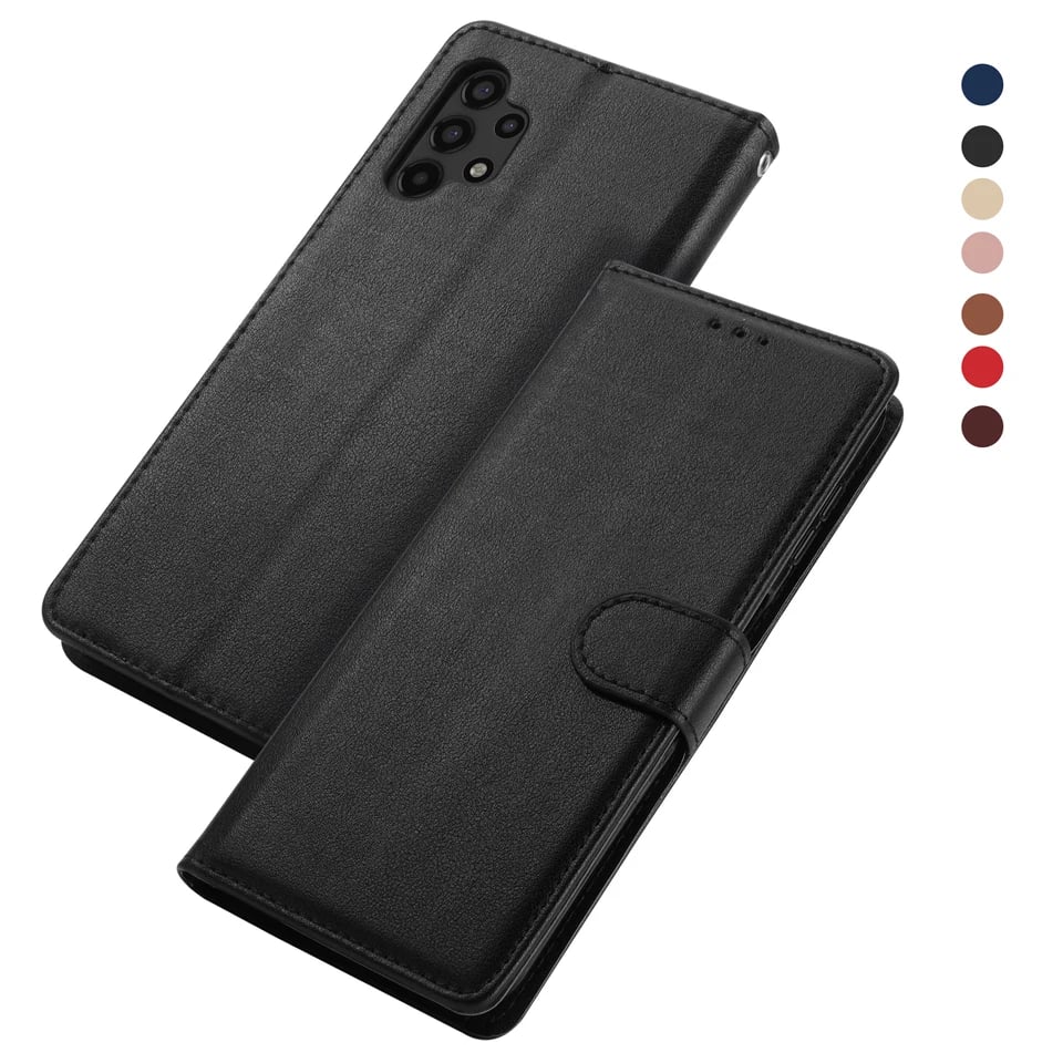 Kožené flipové pouzdro a ochranný kryt pro Huawei P40 P30 P20 Pro P10 Smart Y7 Y6 Y5 Mate 20