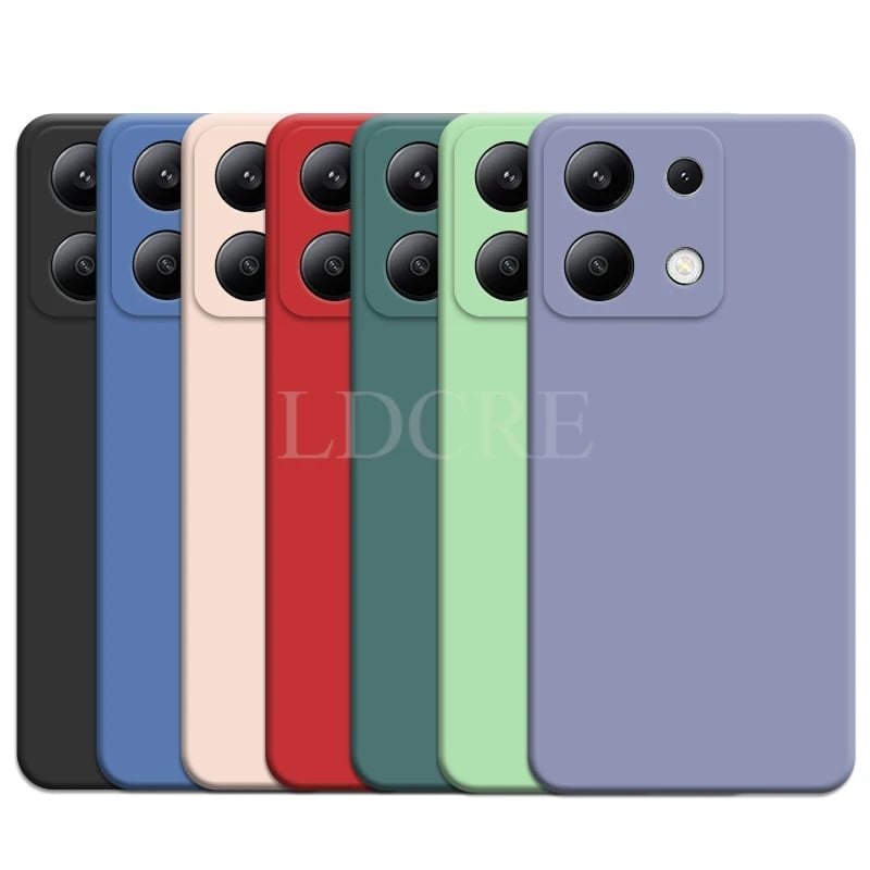 Silikonový kryt na telefon TPU s tekutým povrchem pro Redmi Note 13 Pro Plus, odolný proti pádu a měkké pouzdro