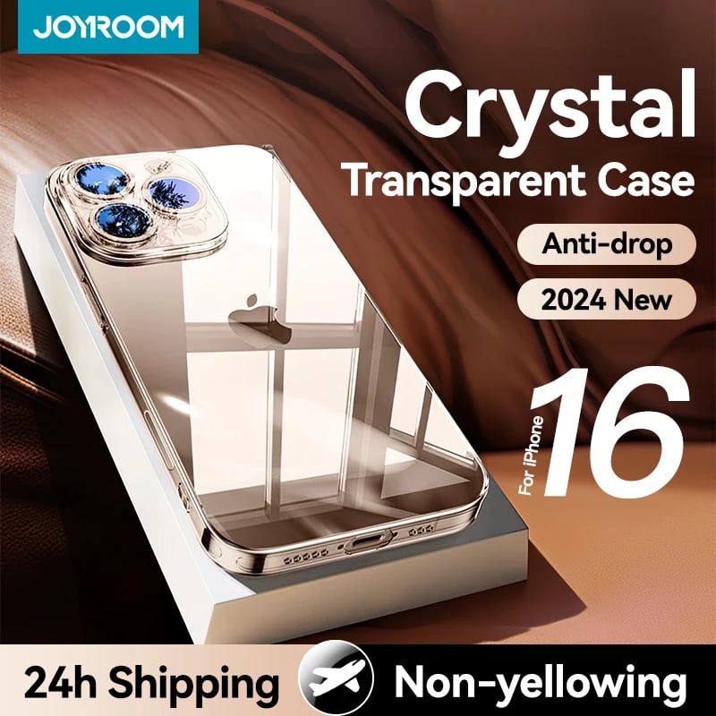 Kryt Crystal Clear pro iPhone 16 15 Pro Max, průhledný, s antireflexní úpravou, ochranný kryt z PC, pro iPhone 16/15 Pro Max