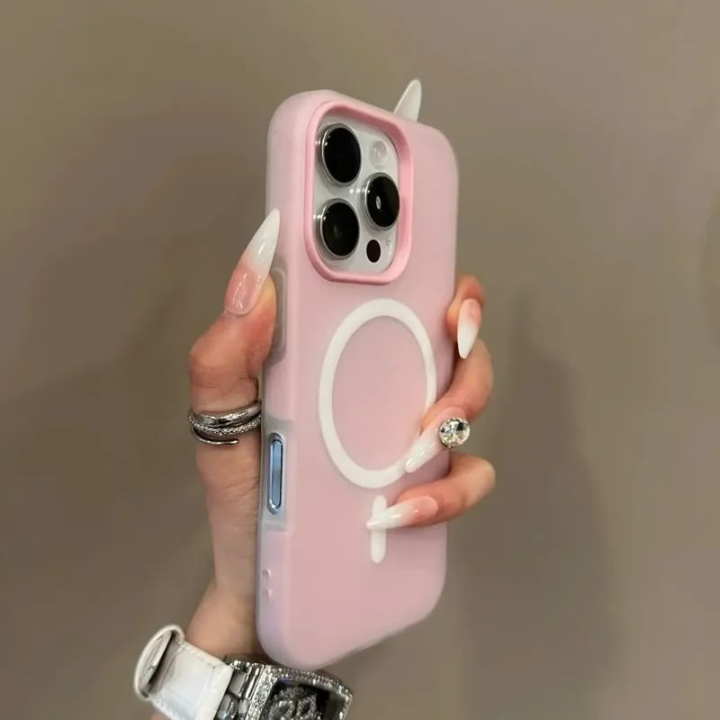 Matný kryt MagSafe pro bezdrátové nabíjení s magnetickým nárazníkem pro iPhone 11 12 13 14 15 16 Pro Max