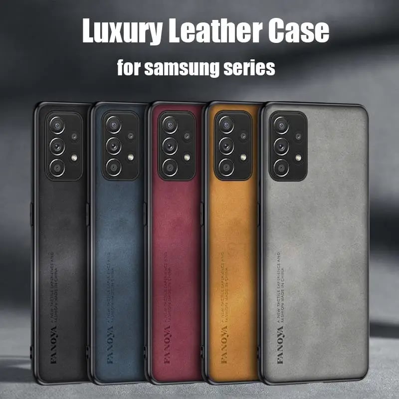 Ochranný kryt z ovčí kůže pro Samsung Galaxy A53 A33 A52 A72 A32 A51 A71