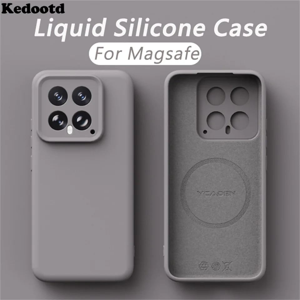 Silikonový magnetický kryt pro bezdrátové nabíjení s MagSafe kompatibilitou