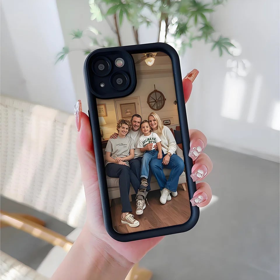 Vlastní foto telefon pouzdro měkké TPU kryt pro iPhone 16 15 14 13 12 11 Pro Max XS XR SE ochranný