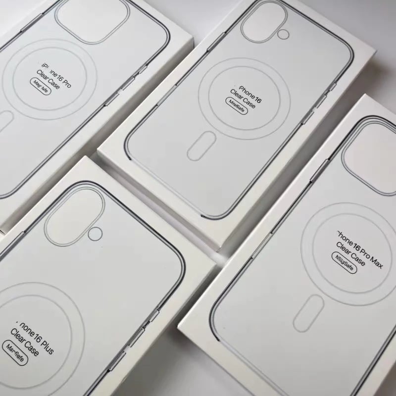 Průhledný kryt MagSafe pro iPhone 16 15 14 13 12 Pro Max s magnetickým bezdrátovým nabíjením a pevným krytem