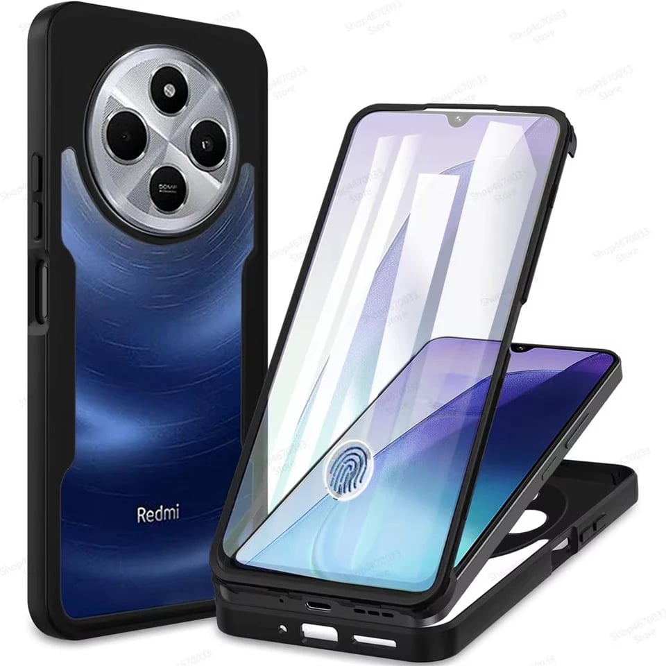 360° celoplošný nárazuvzdorný kryt na telefon z měkkého silikonu, ochrana nárazníku pro více modelů