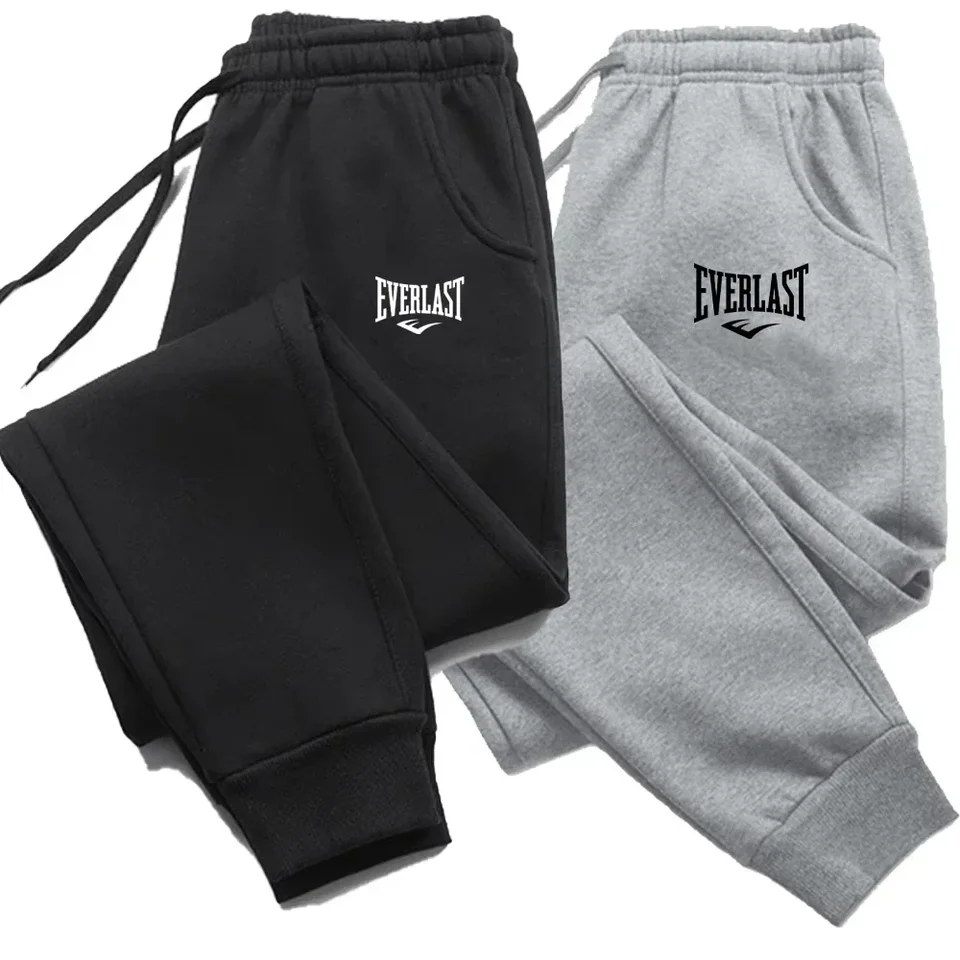 Pánské sportovní tepláky na běhání fitness gym casual kalhoty prodyšné joggers