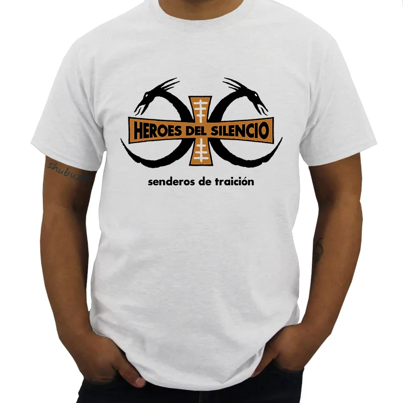 Bavlněné tričko Heroes Del Silencio Senderos motiv - unisex S-3XL černé tričko hudba