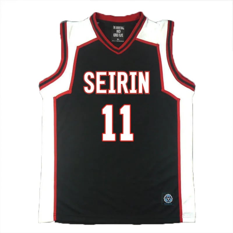 Basketbalový dres Seirin číslo 10 11 anime cosplay kostým tričko pro fanoušky sportu