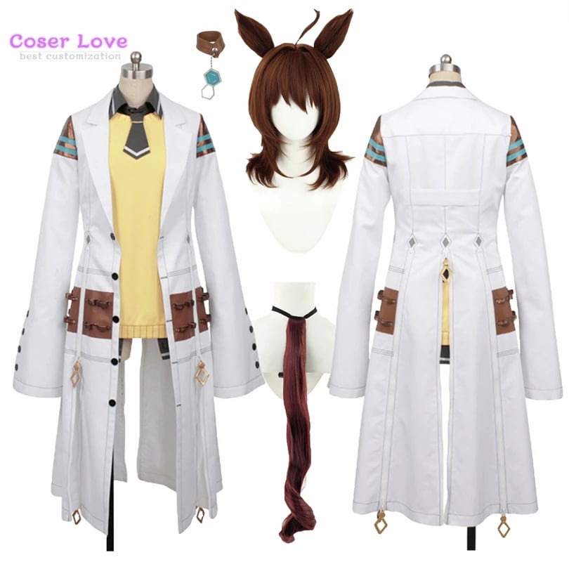 Cosplay kostým Uma musume Agnes Tachyon anime Halloween vánoční party outfit dívčí