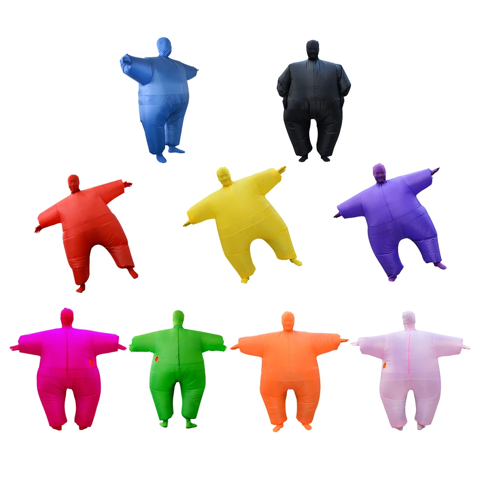 Nafukovací kostým ryby pro dospělé Halloween party cosplay muži ženy děti