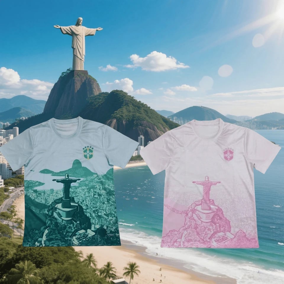 Brazilský fotbalový dres pánský 2025 rychleschnoucí sportovní tričko speciální edice