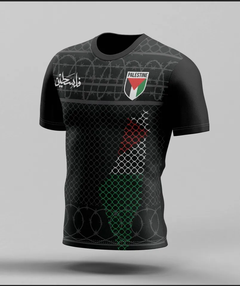 Pánský fotbalový dres s ostnatým drátem - prodyšný rychleschnoucí letní tričko