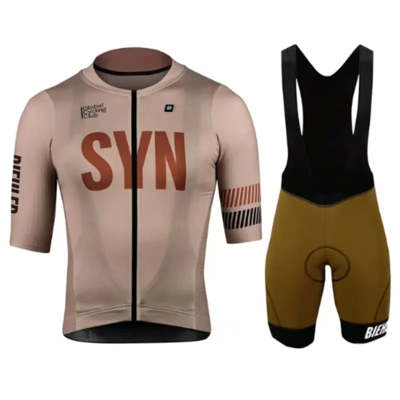 Letní cyklistický dres pánský prodyšný rychleschnoucí MTB set kraťasy + tričko