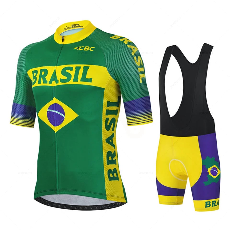 Pánský cyklistický set prodyšný letní dres kraťasy na kolo profesionální sportovní oblečení MTB