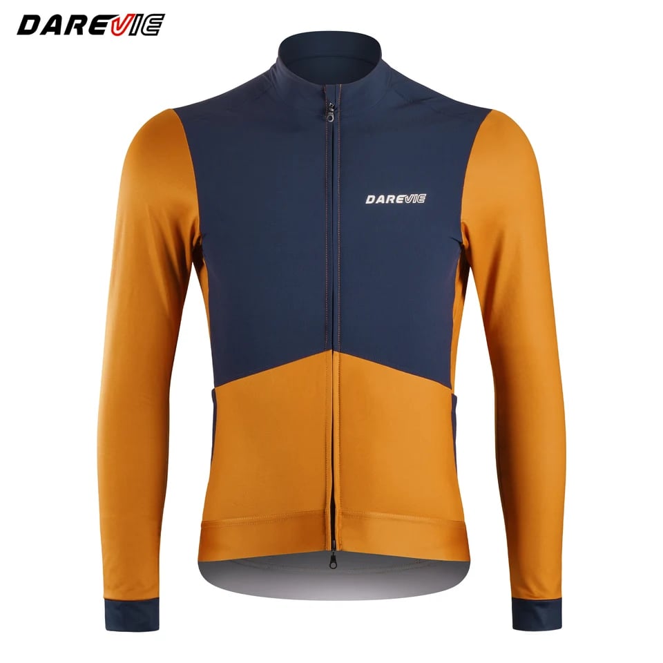 Pánský cyklistický dres zimní - prodyšný, větruvzdorný, tepelně izolační MTB silniční oblečení