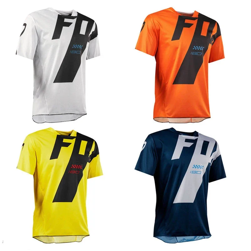 Pánský cyklistický dres MTB Enduro Downhill prodyšný Quick Dry sportovní dres do hor