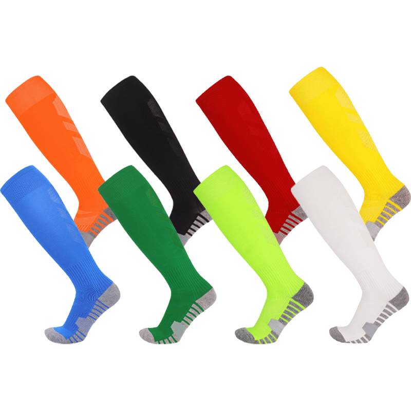 Pruhované sportovní ponožky fotbal/rugby - pánské, dámské, dětské, vysoké kompresní podkolenky