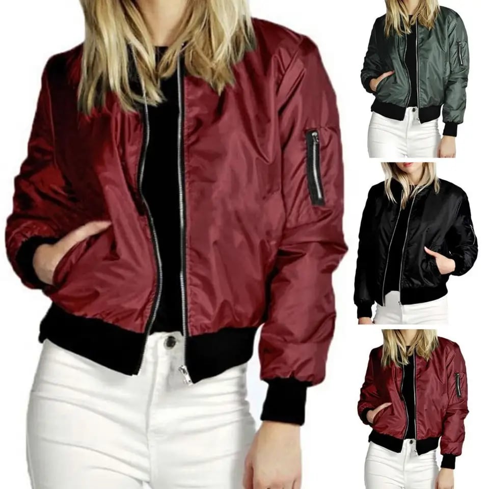 Dámská zimní bunda volného střihu s vysokým límcem - teplý elegantní kabát do chladného počasí