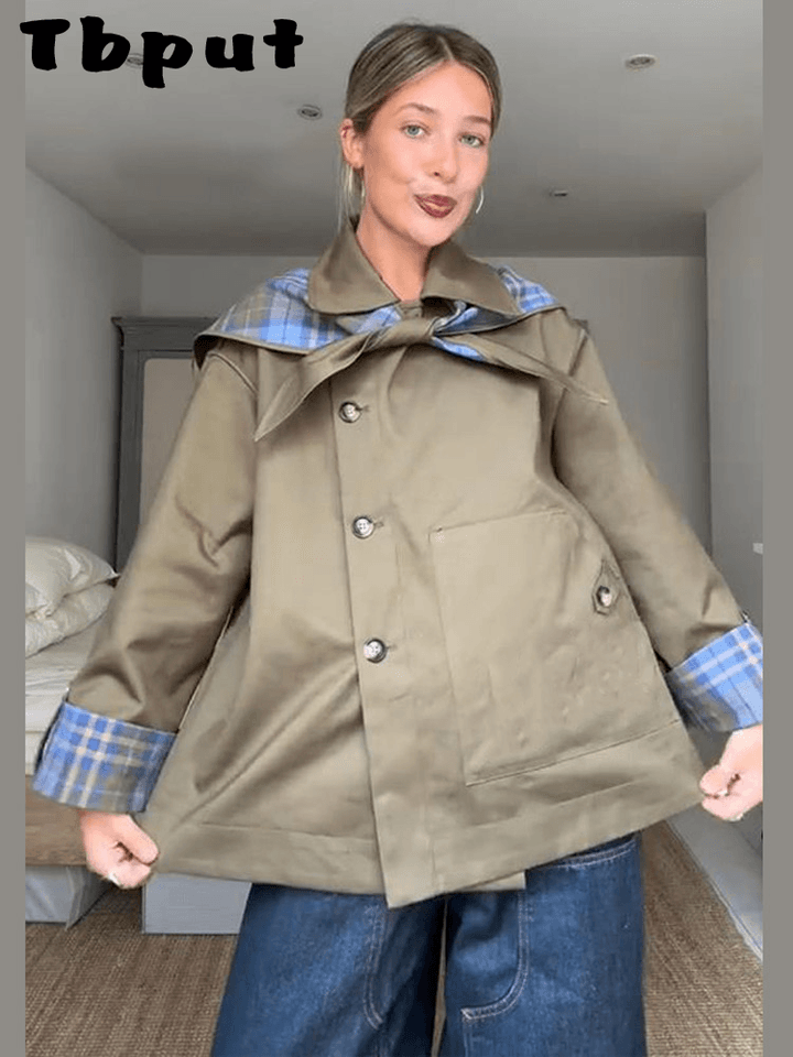 Dámský zimní kabát oboustranný * elegantní * teplý * módní * volnočasový kabátek