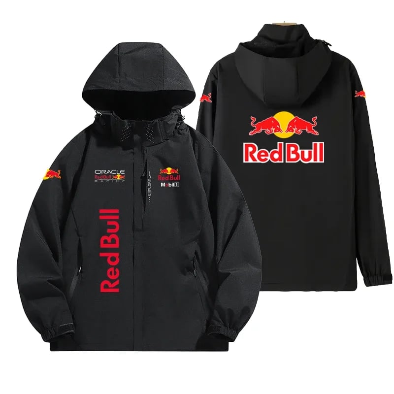 Pánská zimní bunda červená voděodolná s kapucí outdoor sportovní kabát XL-5XL