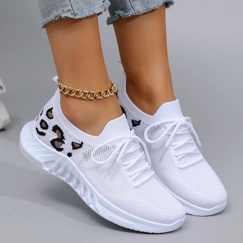 Ženské letní prodyšné síťované tenisky casual sportovní obuv